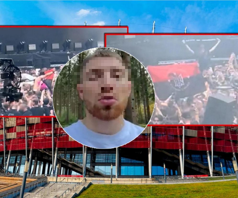 flagi na koncercie Maxa Korzha