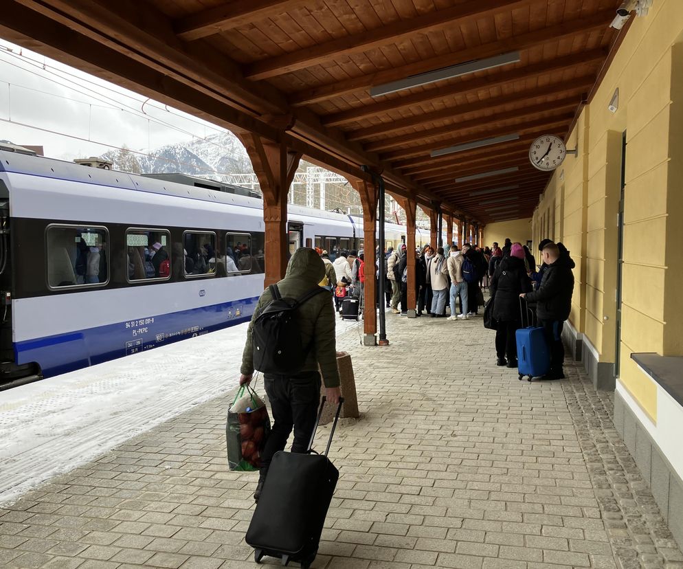 Pociąg z Krakowa do Zakopanego