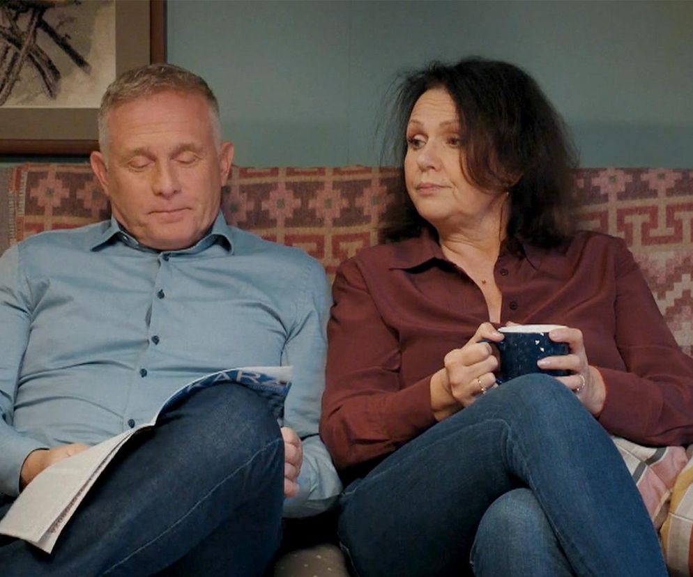 M jak miłość, odcinek 1851: Marysia (Małgorzata Pieńkowska), Artur (Robert Moskwa) 