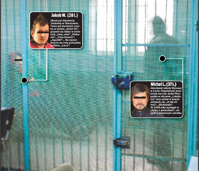 Pijani aktorzy zatrzymani za narkotyki i pobicie policjanta