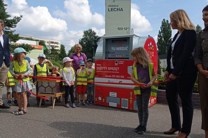 W Poznaniu pojawiły się pojemniki na elektroodpady