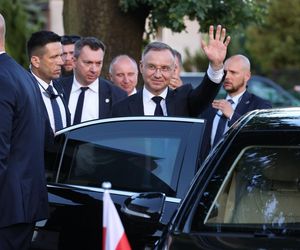 Andrzej Duda w Wielkopolsce: Pijany 39-latek rzucił petardę w kolumnę prezydencką