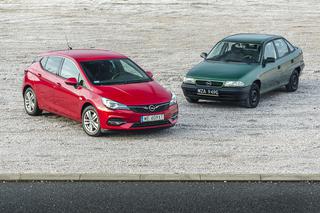 Opel Astra K 1.2 Turbo 130 KM Elegance & Opel Astra Classic F 1.4 8V 60 KM GL Base