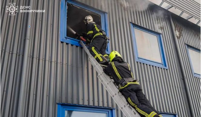 Atak rosyjskich dronów na Winnicę