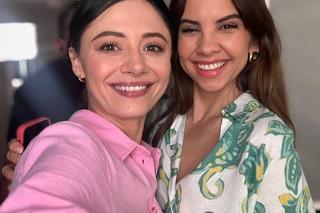 M jak miłość nowy sezon na planie. Iza (Adriana Kalska), Aneta (Ilona Janyst)