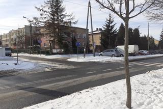 Jak wyglądała okolica ulicy Prusa w Siedlcach w połowie lutego 2021