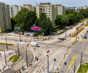 Tramwaj na Stegny w Warszawie