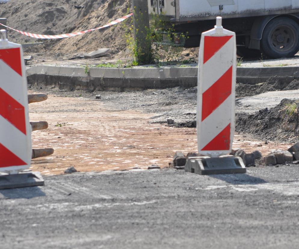 Budowa ronda na ul. Bartąskiej na finiszu