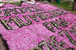 Dywan z kwiatów Świdnik