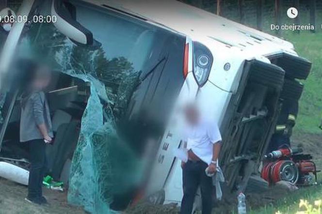 Wypadek polskiego autokaru na Węgrzech [ZDJĘCIA]