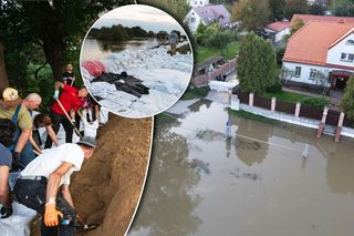 Fala kulminacyjna w Brzegu Dolnym! Trwa umacnianie wałów