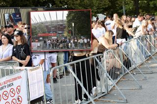 Koncert 50 Centa w Warszawie. Tłumy fanów przed PGE Narodowym! [ZDJĘCIA]