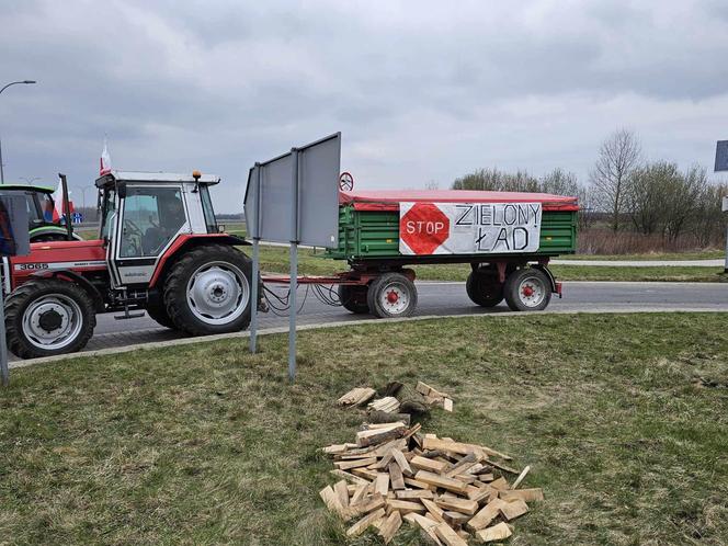 Protest rolników na Podkarpaciu