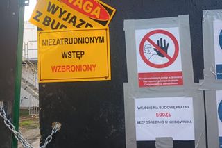 Kraków. Budowa hotelu Nobu