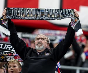 Kibice na meczu Górnik Zabrze - Legia Warszawa
