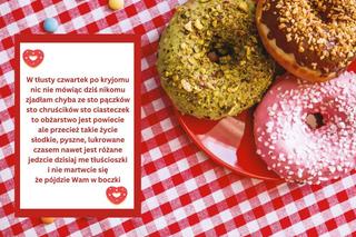 Tłusty czwartek - obrazki z życzeniami