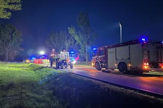 Śmiertelny wypadek pod Oleśnicą. Dwóch motocyklistów spłonęło po zderzeniu z ciągnikiem [ZDJĘCIA].
