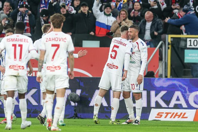 Górnik Zabrze – Motor Lublin. Zdjęcia z murawy