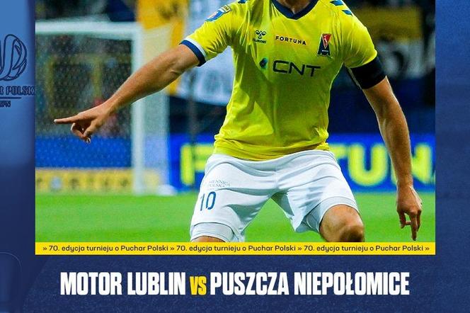 Motor Lublin zagra z Puszczą Niepołomice w Pucharze Polski