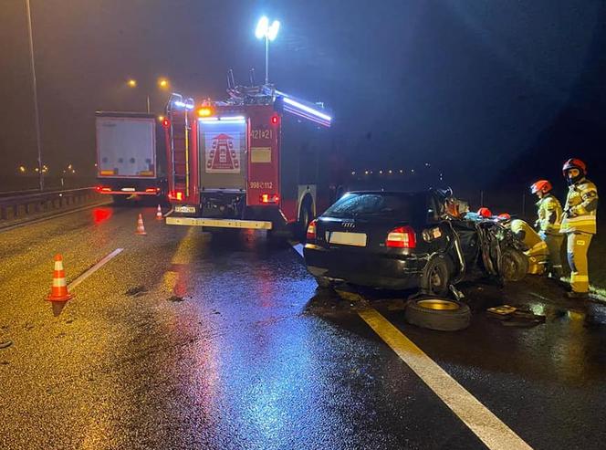 Groźny wypadek pod Świebodzinem