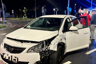 Wypadek na Trasie Prezydenta Władysława Raczkiewicza w Toruniu. Zdjęcia z miejsca zdarzenia