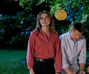 M jak miłość odc. 1889. Franka (Dominika Kachlik), Paweł (Rafał Mroczek)