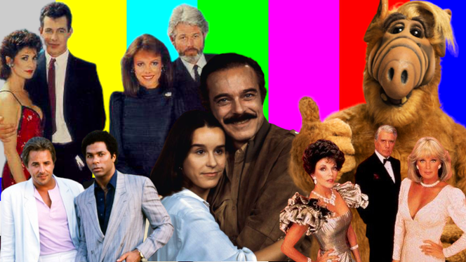 Popularne seriale z lat 80.