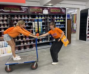 Zobaczcie co zmajstrowaliśmy! Wakacyjne odwiedziny w olsztyńskim Bricomarche