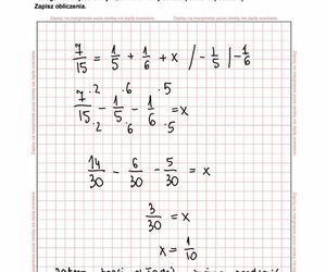 Egzamin ósmoklasisty 2025 - matematyka