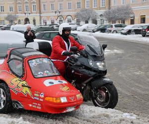 Śnieżyca niestraszna MotoMikołajom z Lublina!