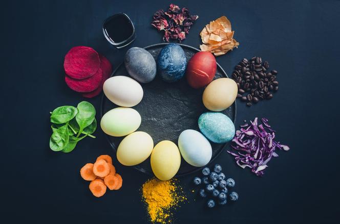 Naturalne barwniki do jajek. Pisanka wielkanocna DIY