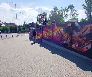 Nowy mural na Pogodnie