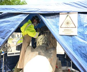 Renowacja koszalińskich lwów