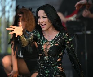 Justyna Steczkowska na dożynkach w Woźnikach. Takiej gwiazdy jeszcze tu nie było!