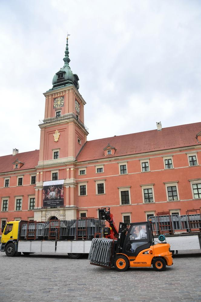 Przygotowania do wizyty Wołodymyra Zełenskiego w Warszawie