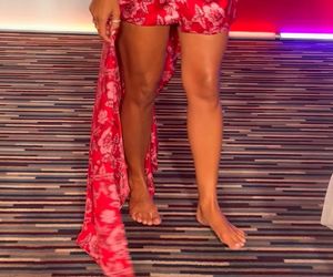 Paulina Krupińska bez butów