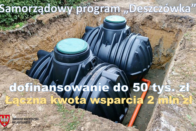 Zbieraj deszczówkę z działki i otrzymaj dotację