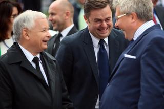 Ryszard Czarnecki i Jarosław Kaczyński 