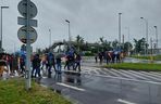 Strajk kolejarzy Bydgoszcz 28.07.25