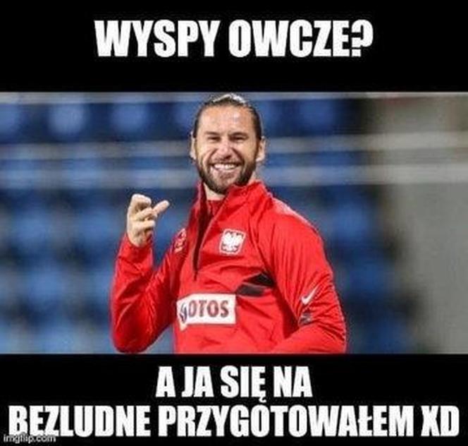 Memy przed meczem Polska - Wyspy Owcze