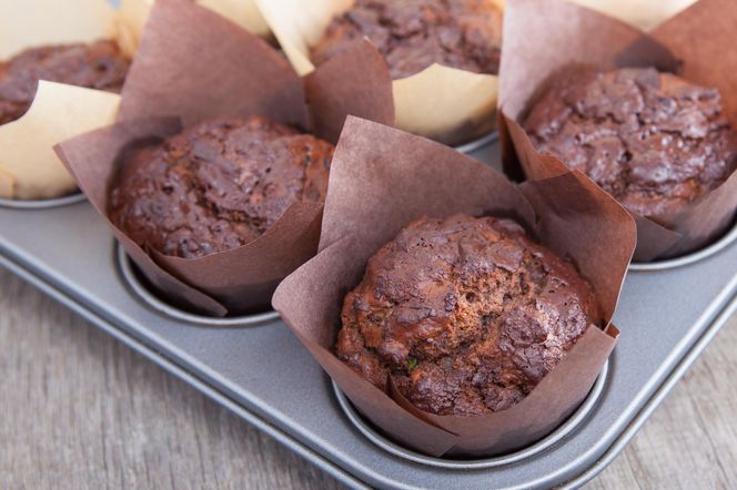 Pyszne i wilgotne śniadaniowe muffinki. Są pełne dobrego błonnika