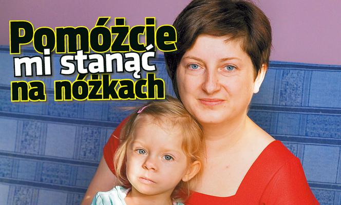 Pomóżcie mi stanąć na nóżkach
