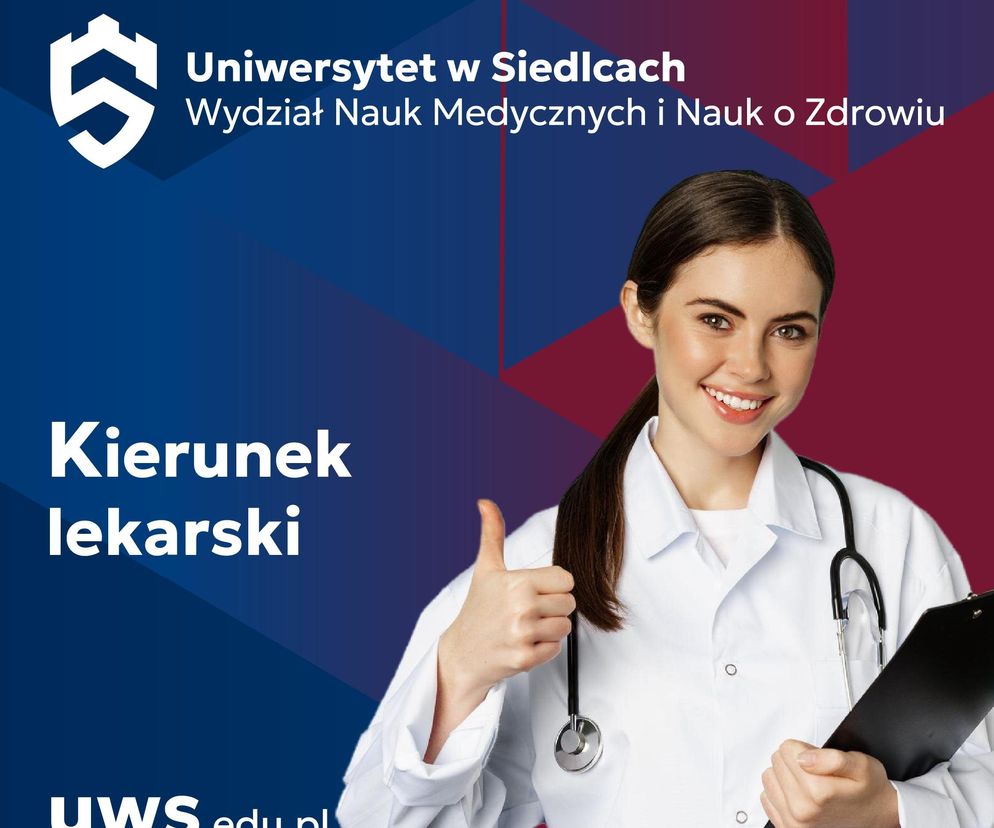 Ruszyła rekrutacja na kierunek lekarski na Uniwersytecie w Siedlcach na rok 2025/2026
