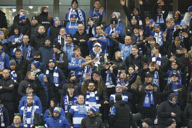 Legia Warszawa - Lech Poznań: Zdjęcia kibiców z klasyku i 13. kolejki PKO BP Ekstraklasy