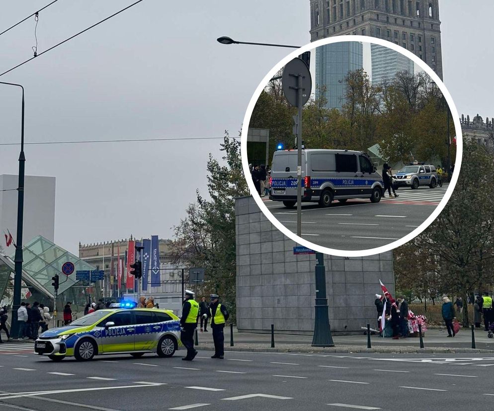 Olbrzymie utrudnienia w Warszawie. Wyłączyli ulice, komunikacja na objazdach. „Nie jeżdżą autobusy i tramwaje”