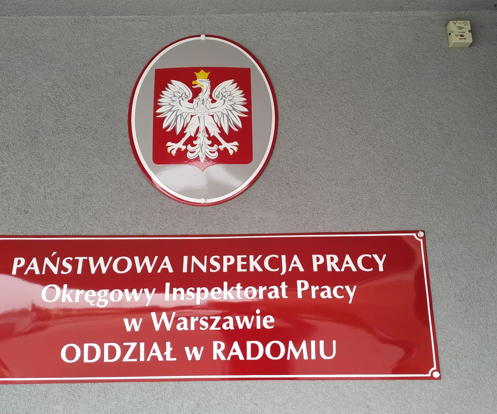  Radomski oddział Okręgowego Inspektoratu Pracy w Warszawie
