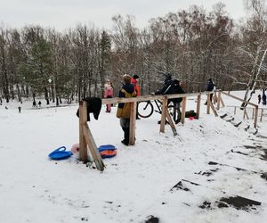 Tor saneczkowy reaktywowany w parku Kościuszki w Katowicach