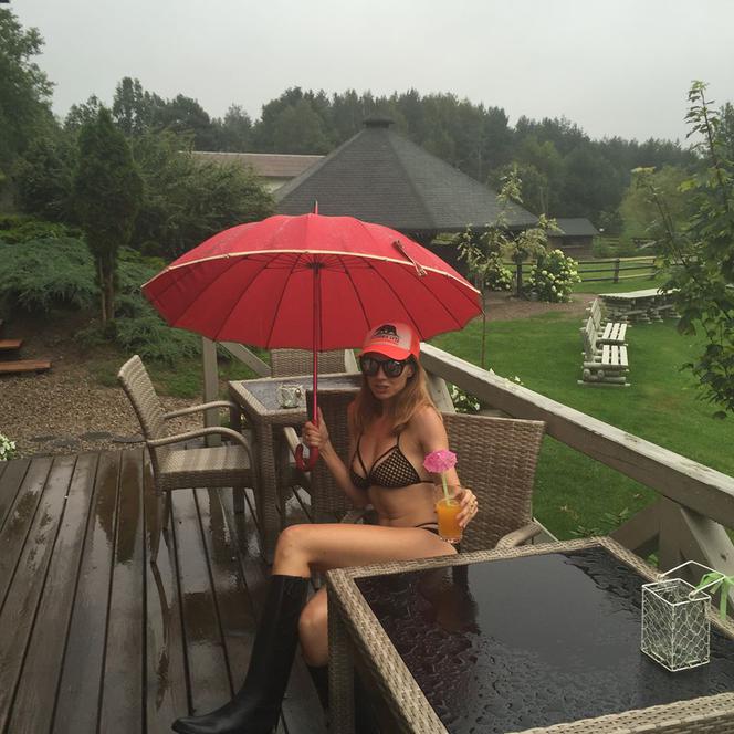 Sylwia Gliwa na wakacjach