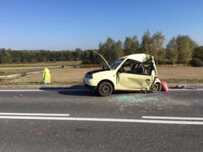 Makabryczny finał wypadku w Chmielowie. 40-letnia Anna nie żyje. Wiozła córkę