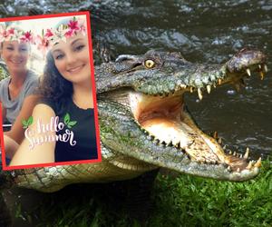 Aligator gigant pożarł kobietę żywcem! Wideo może przerazić